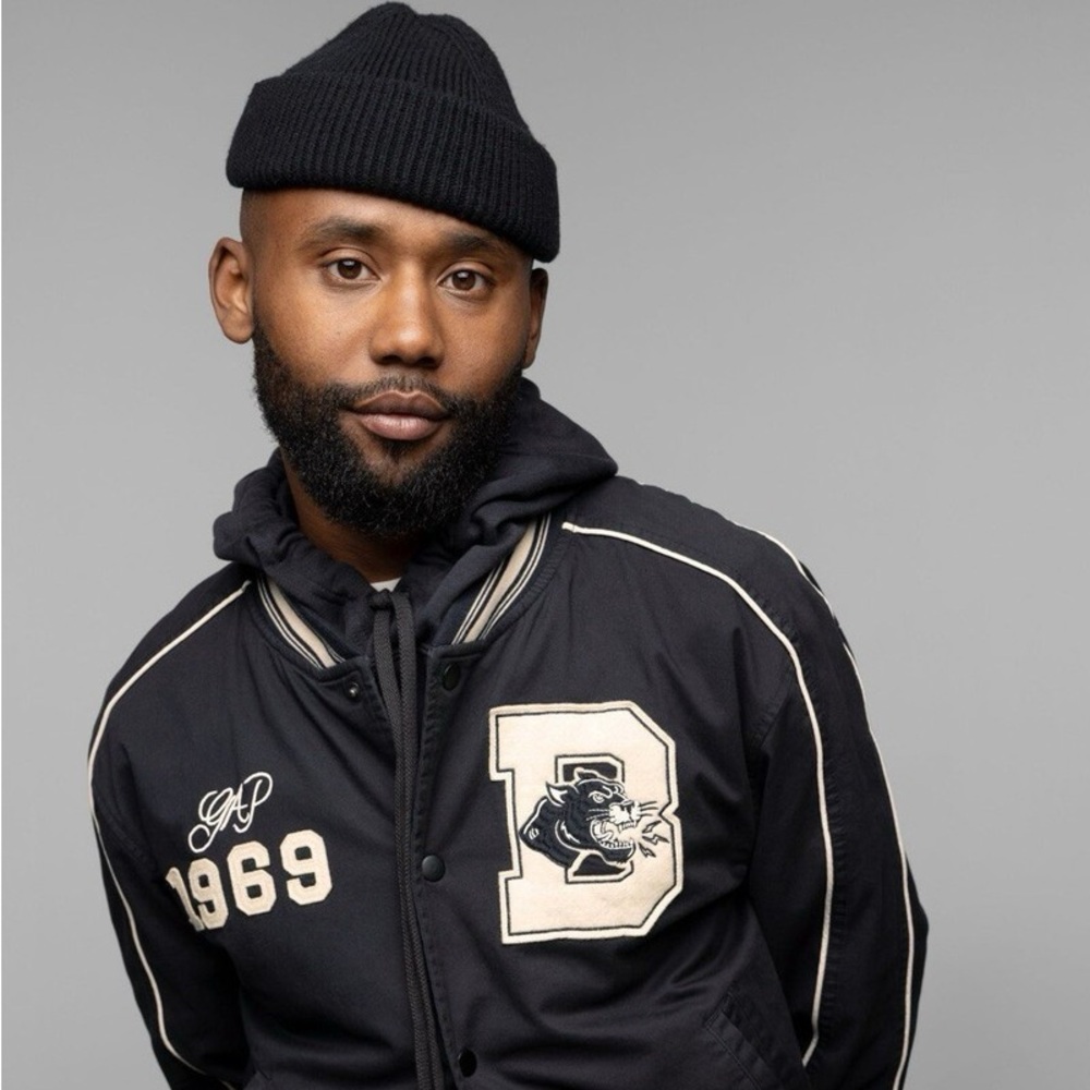 Gap x The Brooklyn Circus Adult Varsity Jacket In Black Size L